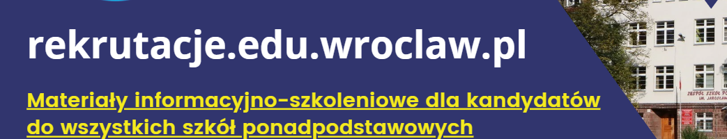 Rekrutacja 2026/2027. Informacje dla kandydatów