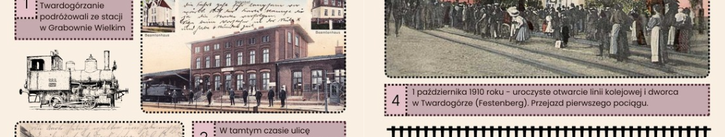 Wystawa „Twardogórzanie w podróży koleją”